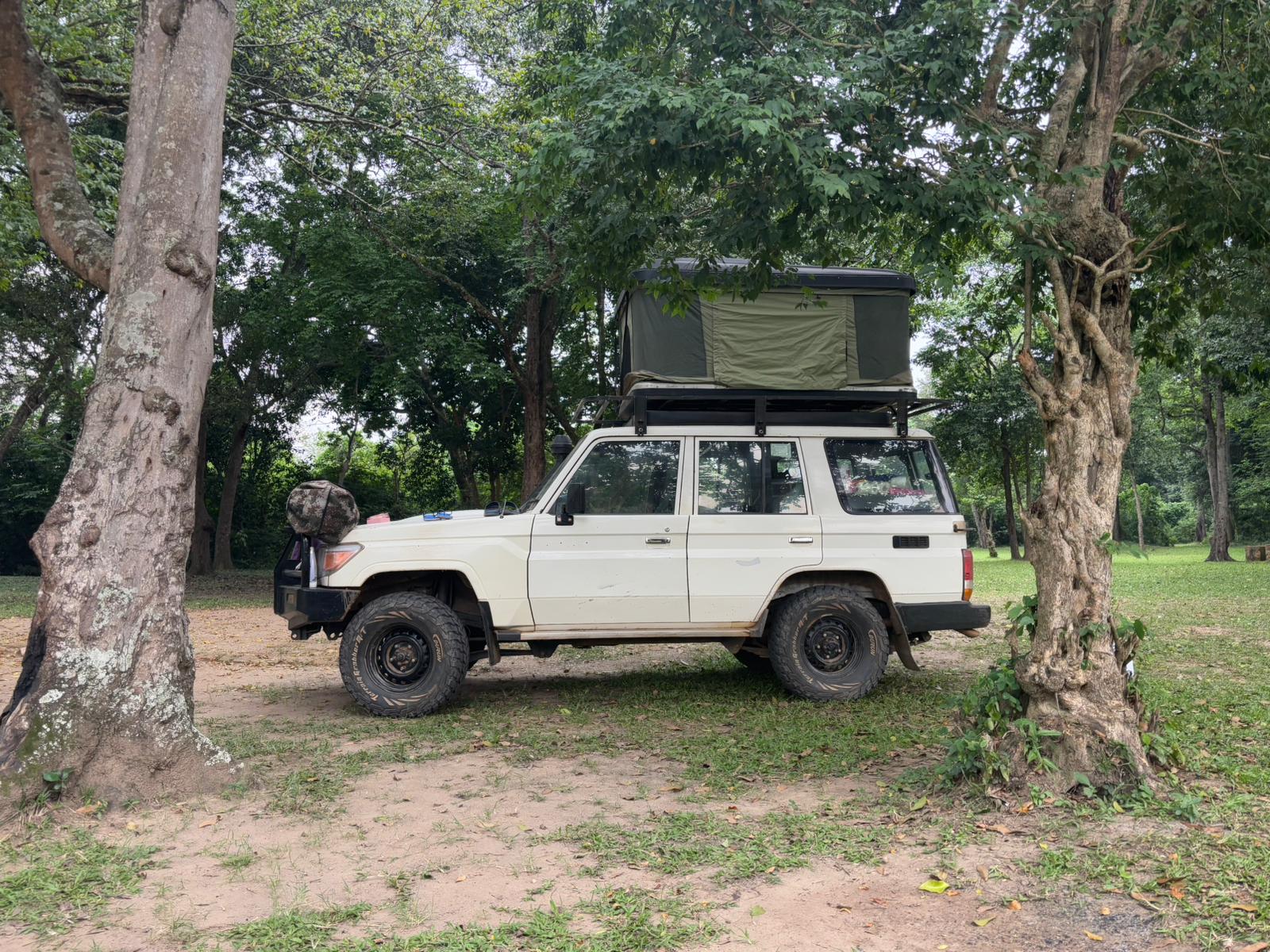Car Rental with Rooftop Tent in Africa