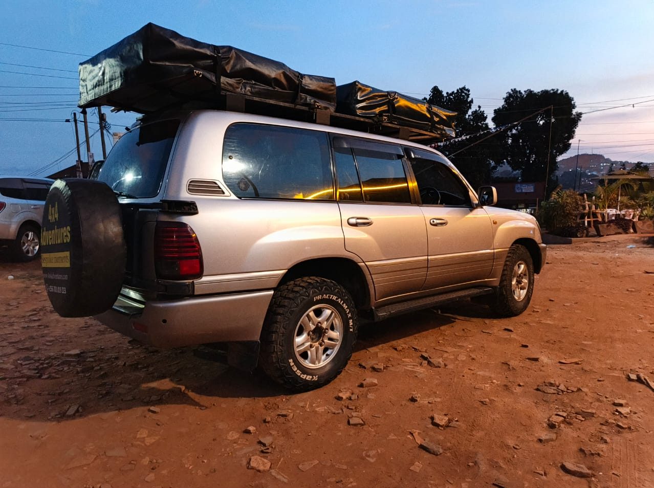 Car Rental with Rooftop Tent in Africa