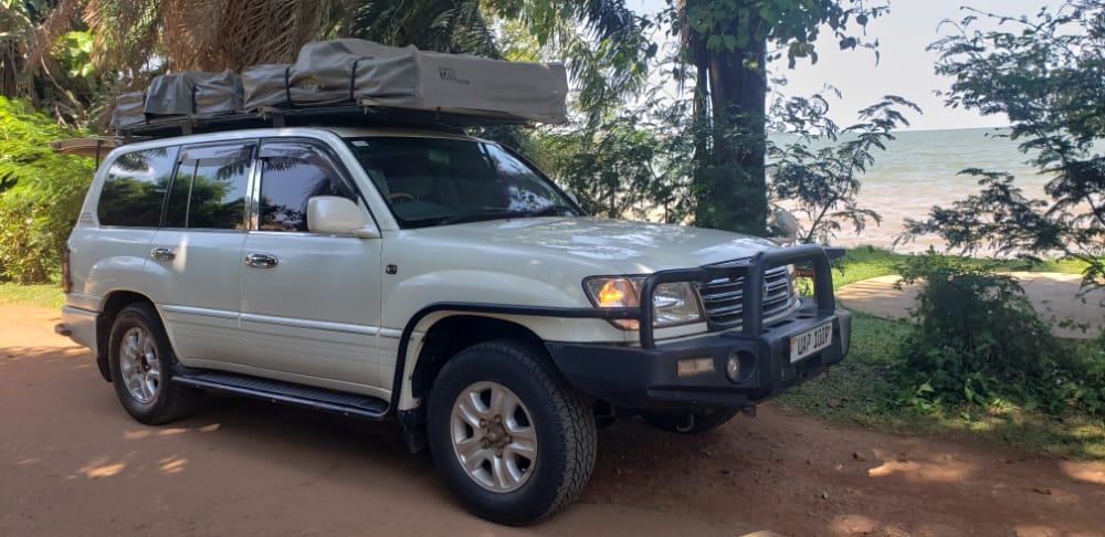 4x4 Car Rental with Double Rooftop Tents in Uganda